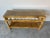Vintage Coastal Rattan Two-Tier Console Table With Glass Top/Sold For Sale - Image 9 of 12