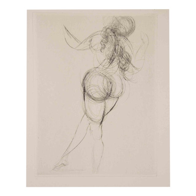 Nude from the Back, 1968, Etching For Sale