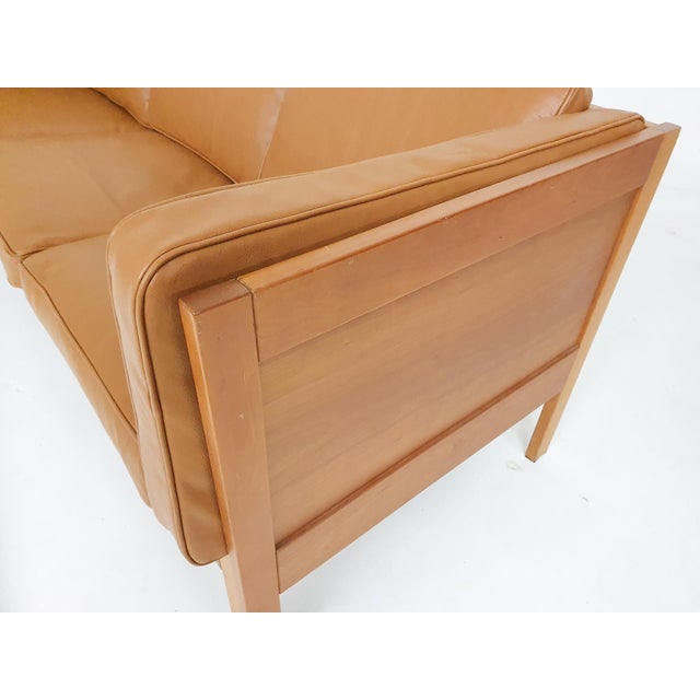 Vintage 2343 Sofa in Cognac Leather by Børge Mogensen for Fredericia, Denmark, 1960s For Sale - Image 13 of 16