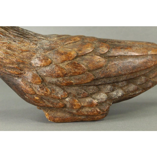 Antique Transylvania Carved Figure of a Bird - Pigeon For Sale - Image 10 of 18
