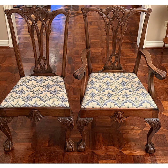 Chippendale Centennial (1876) Chippendale Style Chairs For Sale - Image 3 of 9
