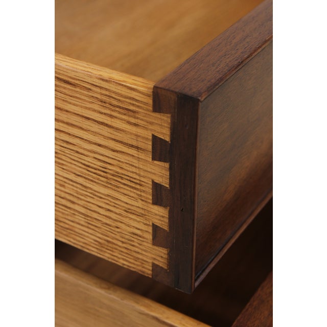 Henkel Harris Model 166 Walnut Dresser For Sale In Philadelphia - Image 6 of 16