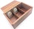 Wood Late 20th Century Handcrafted Wood Jewelry Box With Decorative Sterling Silver Plaque For Sale - Image 7 of 14
