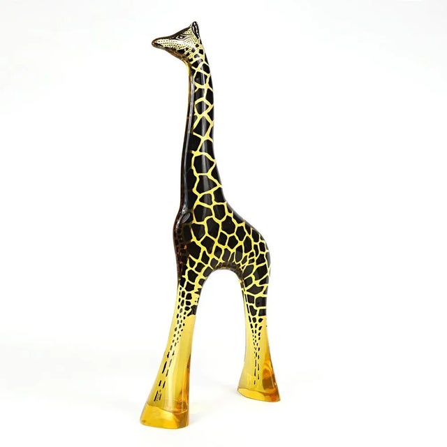 Mid-Century Modern Large Mid-Century Modern Acrylic Glass Giraffe by Abraham Palatnik For Sale - Image 3 of 11