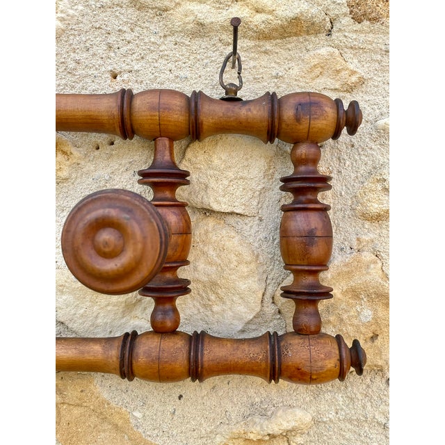 Vintage Wall Mount Coat Rack with Swivel Arms, 1890s For Sale - Image 4 of 18