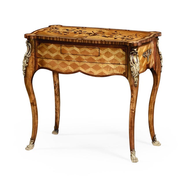 The French Mechanical side table captures the elegance of the Rococo style, combining skilled craftsmanship with clever...