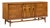 Broyhill Brasilia Mid Century Walnut and Brass 9 Drawer Lowboy Dresser For Sale