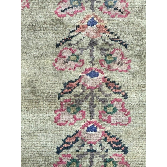Vintage Turkish Kayseri Silk Rug, 1970s For Sale - Image 12 of 17