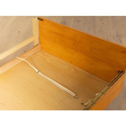 Mid-Century Light Brown Folding Bed, 1960s For Sale - Image 9 of 12