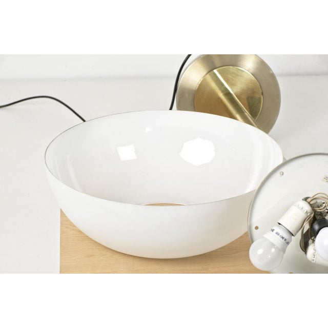 Large Italian Brass Floor Lamp from Lumi, 1968 For Sale - Image 11 of 15