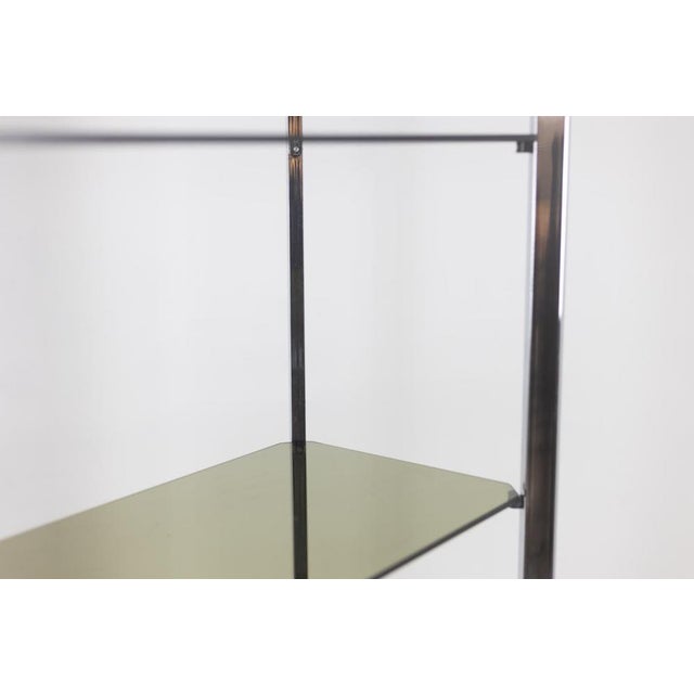 Shelves with Chromed Metal Frames, 1970s, Set of 2 For Sale - Image 12 of 15