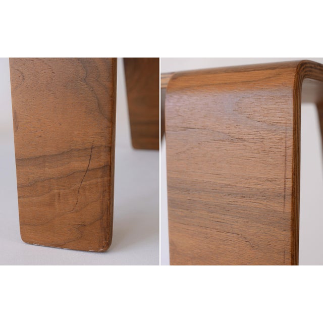 Isaac Krady Sculptural Bent Plywood Coffee Table For Sale - Image 17 of 17
