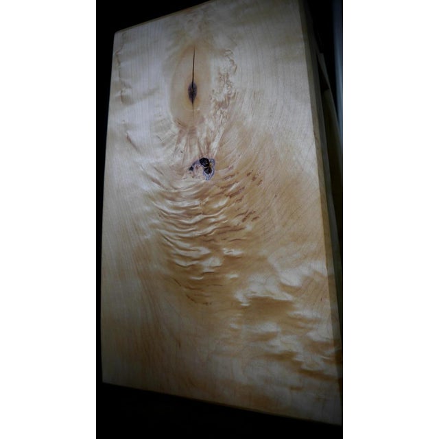 Wood Maple Stool by Fritz Baumann For Sale - Image 7 of 8