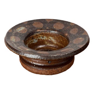 Mid-Century Modern Danish Studio Pottery Bowl by Lisbeth Sallingboe for Jelling Keramik, 1960s For Sale