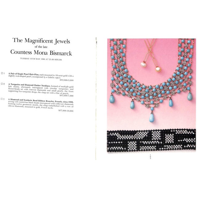 The Magnificent Jewels of the Late Countess Mona Bismarck 1986 Sotheby's Geneva For Sale - Image 12 of 13