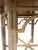 Wood Large Wood Table With Rattan Base For Sale - Image 7 of 8