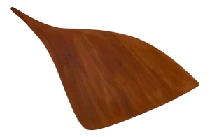 1950s Carved Freeform Cutting or Cheese Board