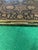 Mid 20th Century Vintage Brass and Enamel Etched Box For Sale - Image 5 of 8
