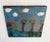 Folk Art Landscape, Mixed Media on Board, Early 20th C For Sale In Sacramento - Image 6 of 7