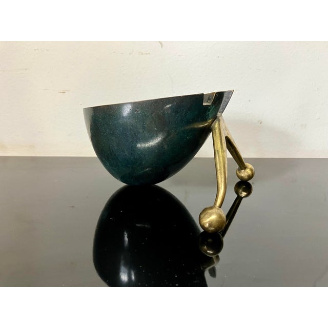 1960s Maurice Ascalon for Pal-Bell Bronze “Snail” Ashtray For Sale - Image 4 of 8