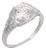 Vintage Gia 3.61 Carat Fancy Yellow Radiant Cut Diamond Two Tone Engagement Ring, Size 6.25 For Sale