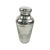 Transparent Vintage French St. Louis Crystal and Silver Plate Cocktail Shaker For Sale - Image 8 of 8