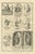 Beige Montfaucon, Roman Soldiers on Engraved Gems and Inscribed Tombstones, 1722, Engraving For Sale - Image 8 of 8