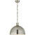 Modern Thomas O'Brien for Visual Comfort Signature Hicks Extra Large Pendant in Antique Nickel with Acrylic Diffuser For Sale - Image 3 of 4