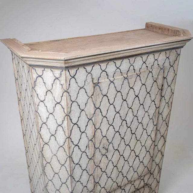 18th Century Painted Cabinet For Sale - Image 9 of 12