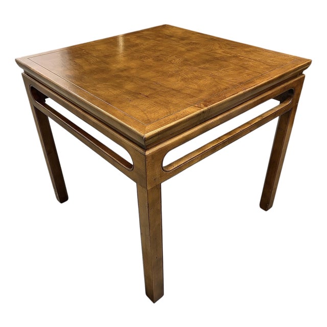Baker Furniture Mid-Century Chinoiserie Side Table by Michael Taylor For Sale