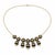 Gold 19th Century Choker and Brooch in 18k Gold and Diamonds, Set of 2 For Sale - Image 8 of 9