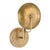 Wildwood Dovi Brass Sconce For Sale