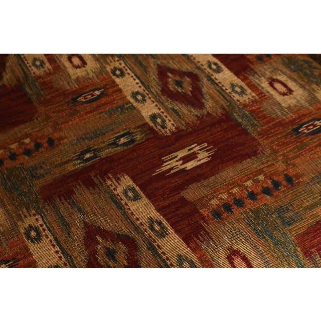 Bassett Furniture Mission Style Oak Spindle Settee For Sale - Image 12 of 18