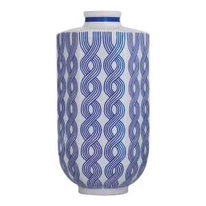 Williamsburg for Port 68 Evelyn Blue Large Vase
