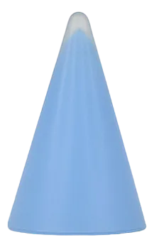 Teepee Table Lamp in Glass from SCE, 1990s