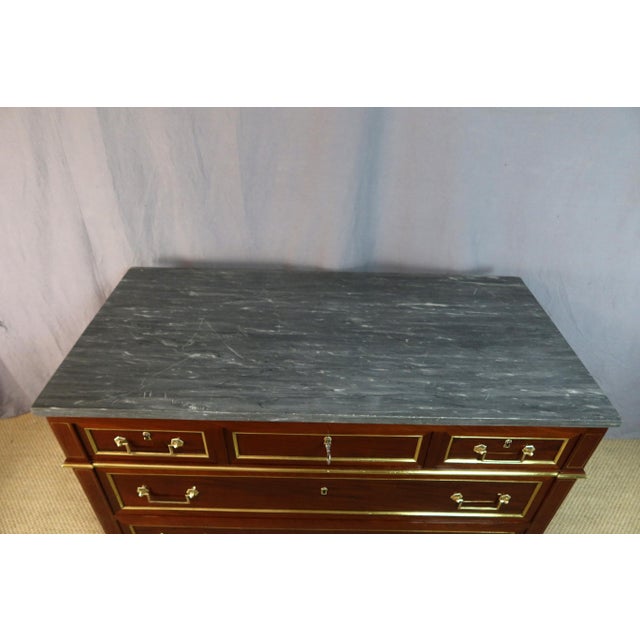 Louis XVI Commode in Wood, 1700s For Sale - Image 6 of 12