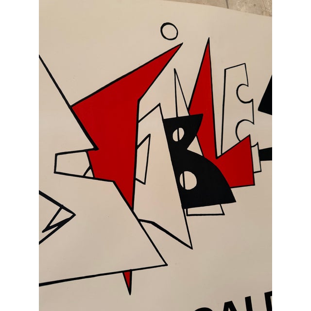 Mid-Century Modern Alexander Calder “Stabiles” Galerie Maeght Exhibition Poster, Paris, 1963 For Sale - Image 3 of 9