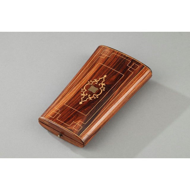 18th Century Gold Sewing Box with Wax Case For Sale - Image 14 of 16