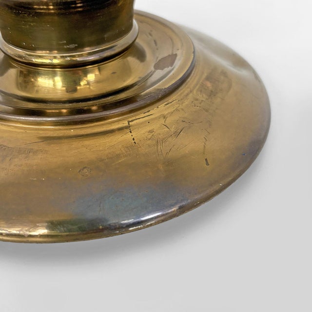 Mid-Century Modern Italian Brass Doorstops, 1950s, Set of 2 For Sale - Image 15 of 17