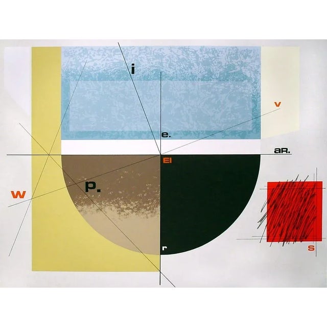 color lithograph by Arnold Hoffman, Jr. Image Size: 23 x 30.75 in Paper Size: 26 x 33 in Edition. AP 3/15 Created: c. 1980...