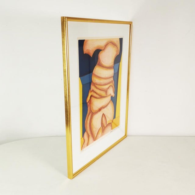 Allan Schmidt, Abstract Figure, Color Lithograph, 1971 For Sale - Image 11 of 14