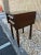 Antique federal style flame mahogany drop leaf side table 2 drawers move smoothly. Sturdy and strong. Dovetail joint...