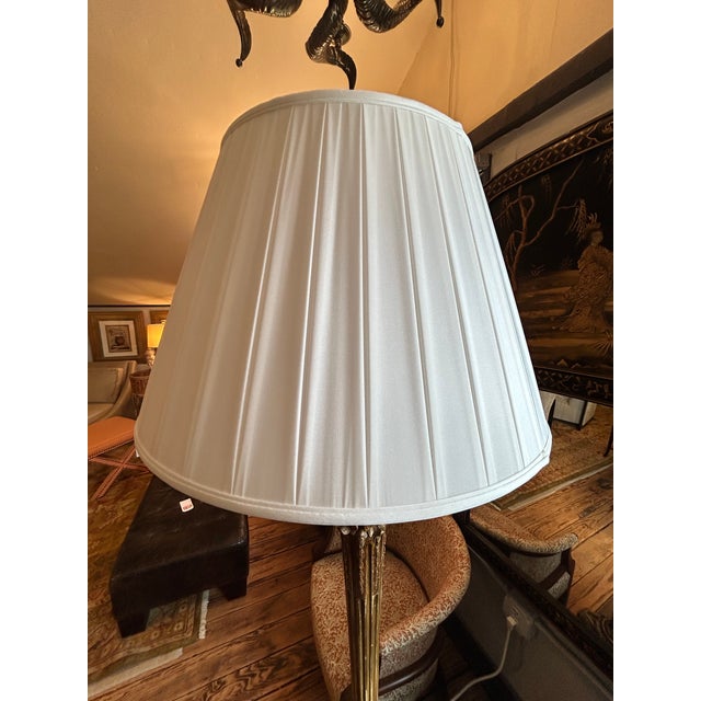 Vintage Carved Giltwood Ornate Floor Lamp For Sale - Image 12 of 12