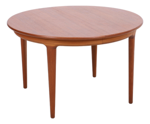 Vintage Danish Extendable Dining Table in Teak by Johannes Andersen, 1960s