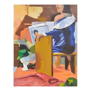 Bay Area Figurative Movement -- Cigarette Break by Patricia Gren Hayes