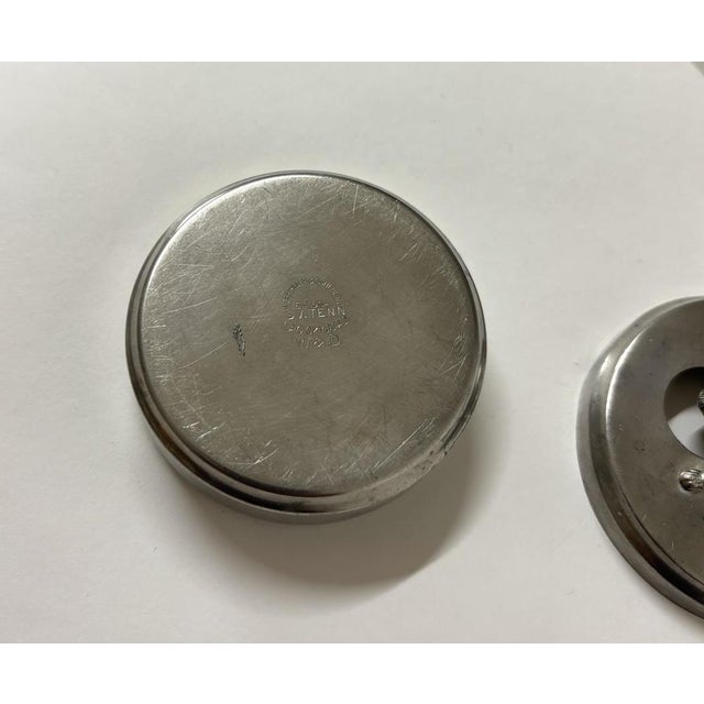 Swedish Art Deco Pewter Cufflink Box from Widerholm & Dahlberg, 1930s For Sale - Image 4 of 8