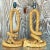 Vintage Boho Twisted Rope Table Lamps - a Pair For Sale In West Palm - Image 6 of 8