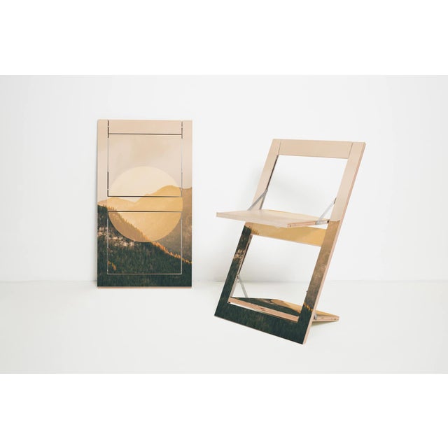 Not Yet Made - Made To Order Fläpps Folding Chair – Alps by Joe Mania for Ambivalenz For Sale - Image 5 of 5