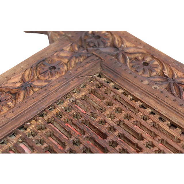 Antique Hand-Carved Wooden Mashrabiya, 1890s For Sale - Image 15 of 18