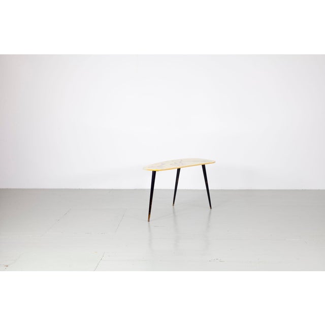 Authentic Italian Side Table with Charming Guitar Motif, 1950s For Sale - Image 4 of 18